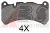 A.B.S. 37508 OE Brake Pad Set, disc brake